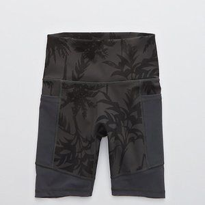 Aerie Move Mesh High Waisted Bike Short